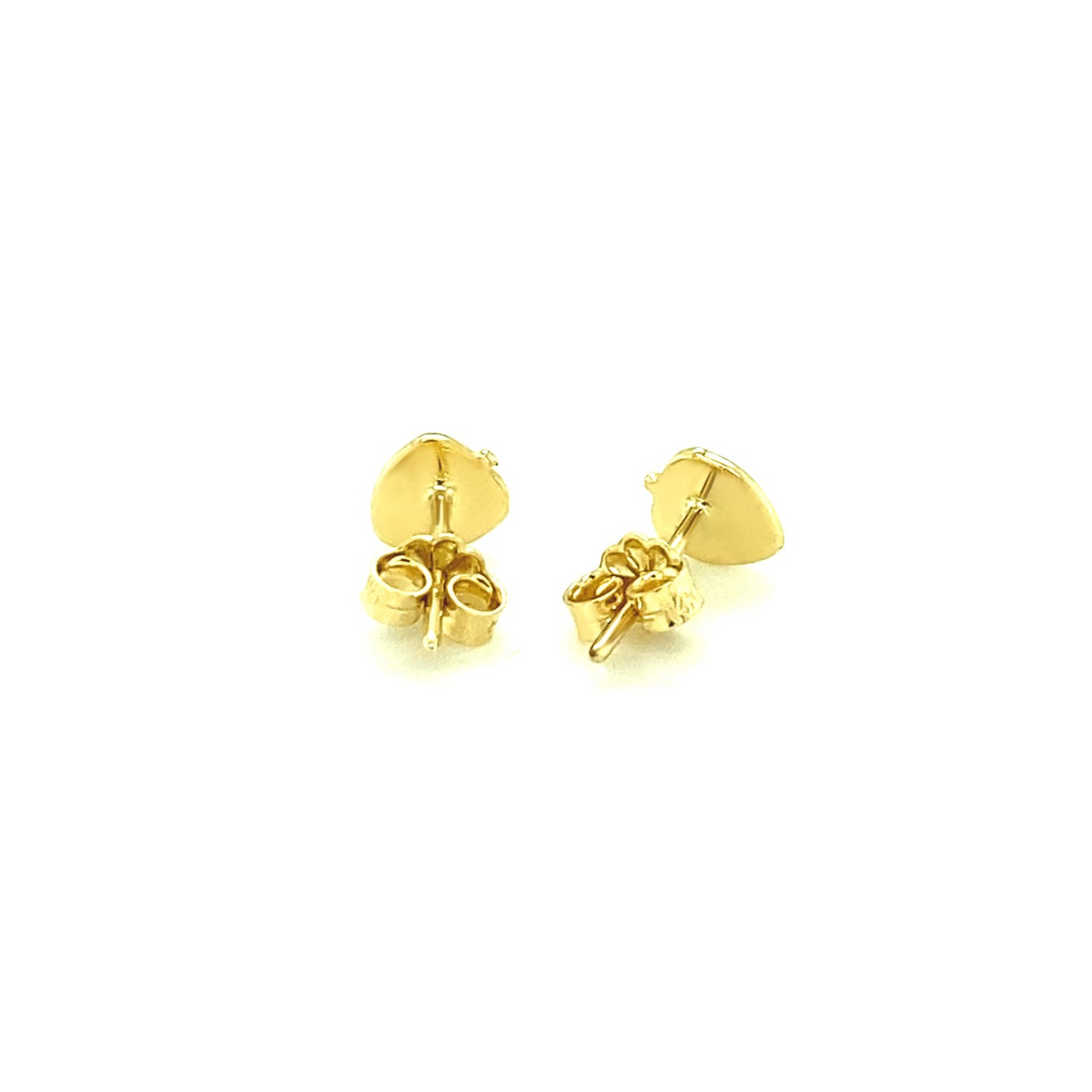 14k Yellow Gold Enameled Strawberry Children's Earrings | Adorable Fruit-themed Jewelry